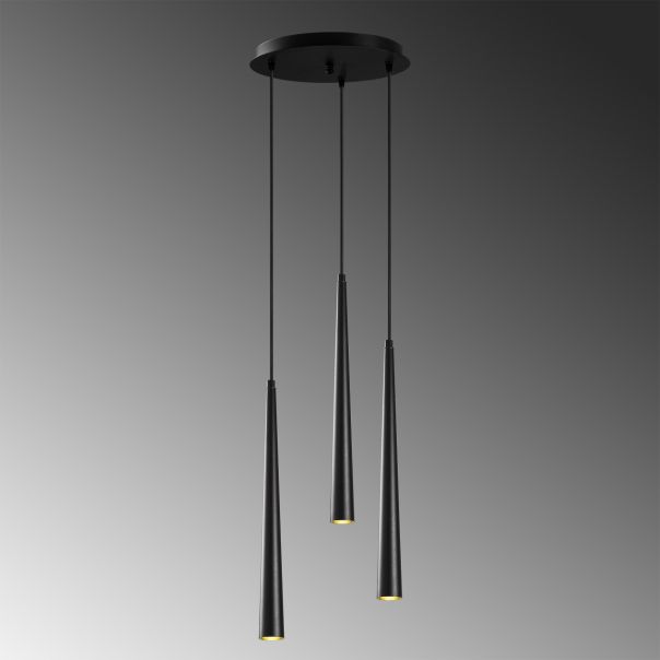 OPVIQ LED visilica Uğur 6072, crna - EP3007177