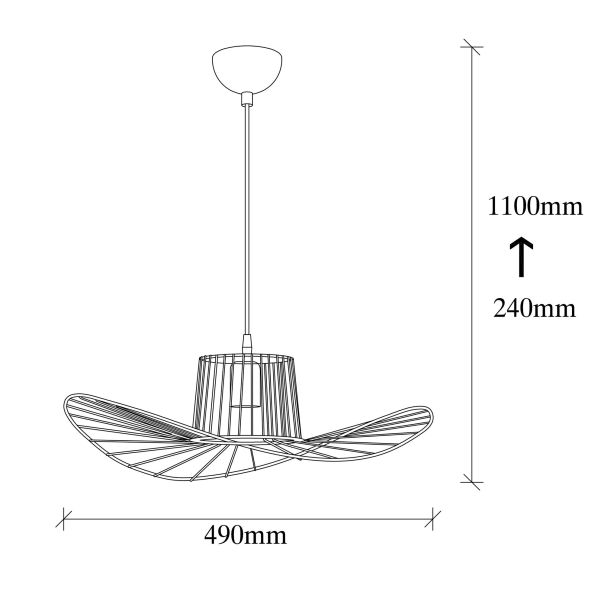 OPVIQ Luster Tel 6721, crna - EP3007369