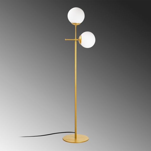OPVIQ Podna lampa Mudoni MR 955, zlatna - EP3008998