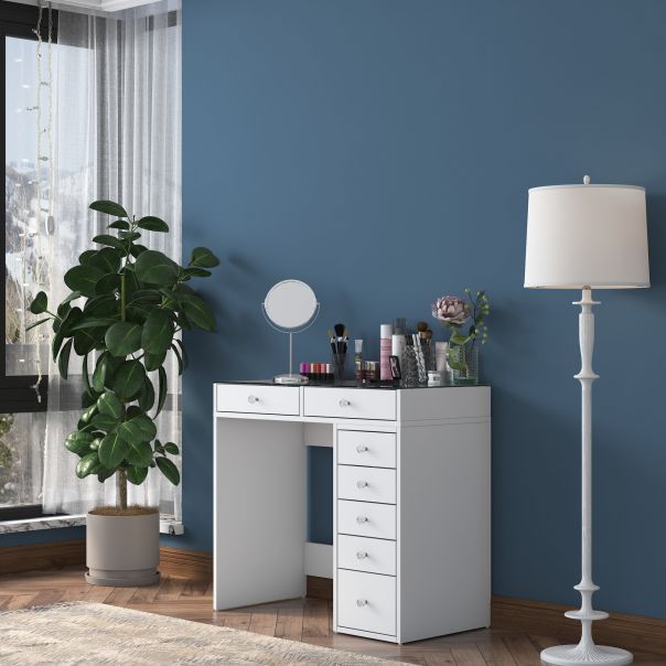 HANAH HOME Sto za šminkanje BJ107 - 2625, bela - 893RAN3324