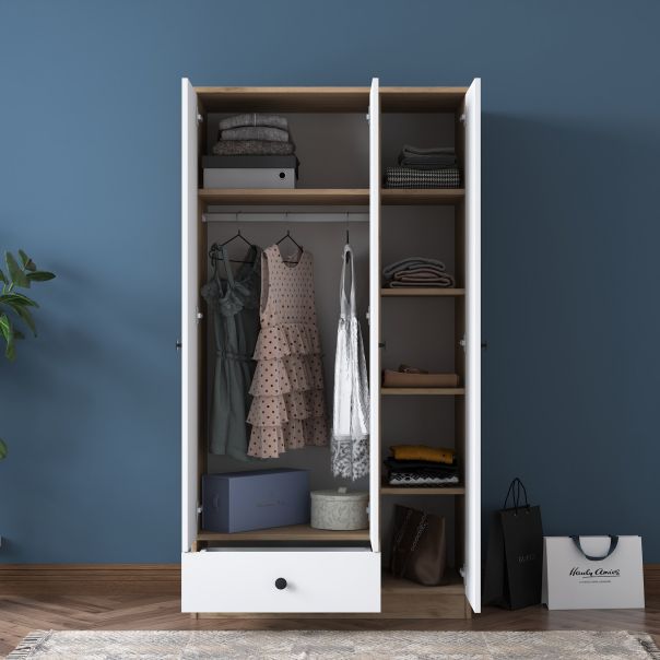 HANAH HOME Ormar BA117 2253, krem/bela - 893RAN4551