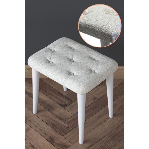HANAH HOME Stolica BM101 - 3813, bela - EP3132586
