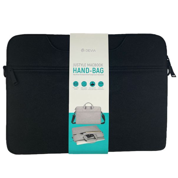 DEVIA Futrola za Macbook Justyle Hand Bag 13.13&Pro, crna - 8998