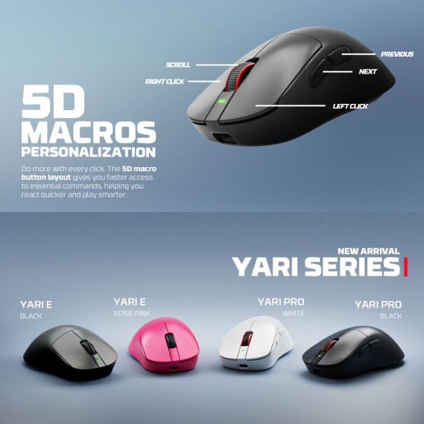 FANTECH Mis Wireless Gaming WG14P Yari PRO Space Edition - EP3192941