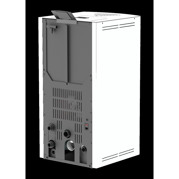 MARELI Kamin na pelet ONYX Hydro 30 (4kW + 26kW) bela - EP3013729
