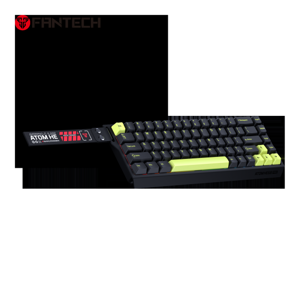 FANTECH Gejmerska mehanicka tastatura MK922 Atom HE68 Pro Mori magnetic emerald switch Wireless - EP2870938