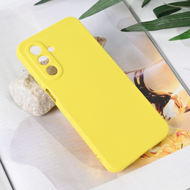 Maska za Samsung A175F Galaxy A17 zuta Teracell Soft Velvet - 223023