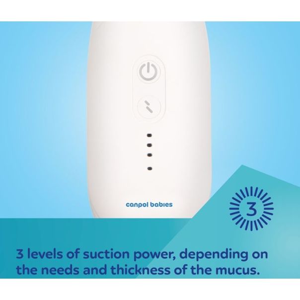 CANPOL Babies električna pumpica - aspirator za nos 9/319 easy natural dq - 9-319
