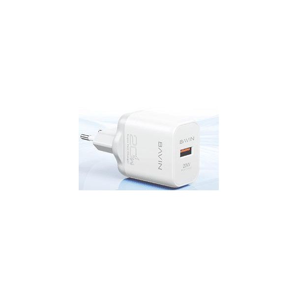 BAVIN Punjač 20W Usb A + kabl type C, bela - EP3073293