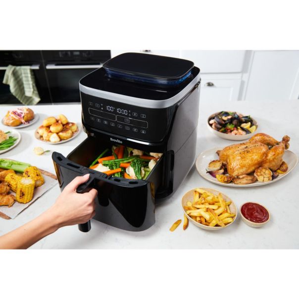 BREVILLE Friteza na vruć vazduh Steam air fryer VDF133X 7L - 90188