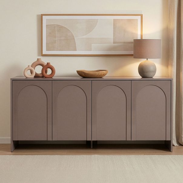 NORDURE Komoda Arlen, braon - EP3057545