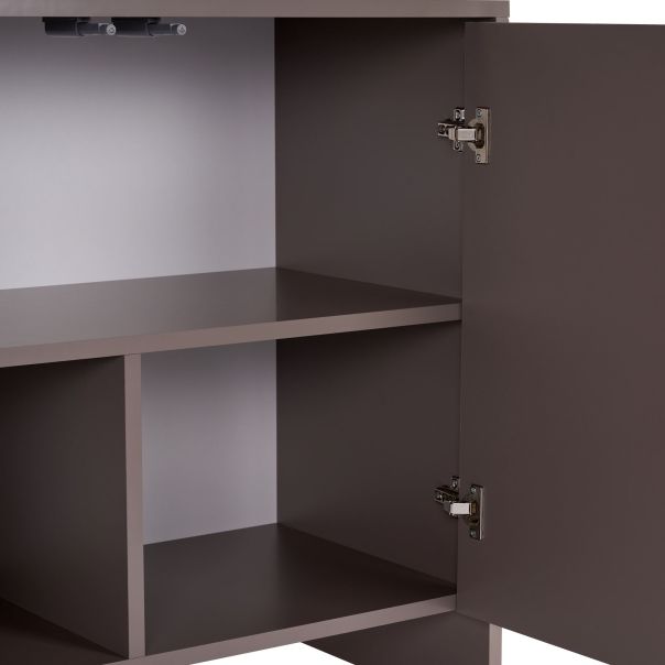NORDURE Komoda Arlen, braon - EP3057545