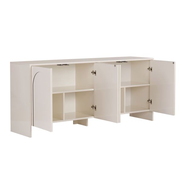 NORDURE Komoda Arlen, krem - EP3057551
