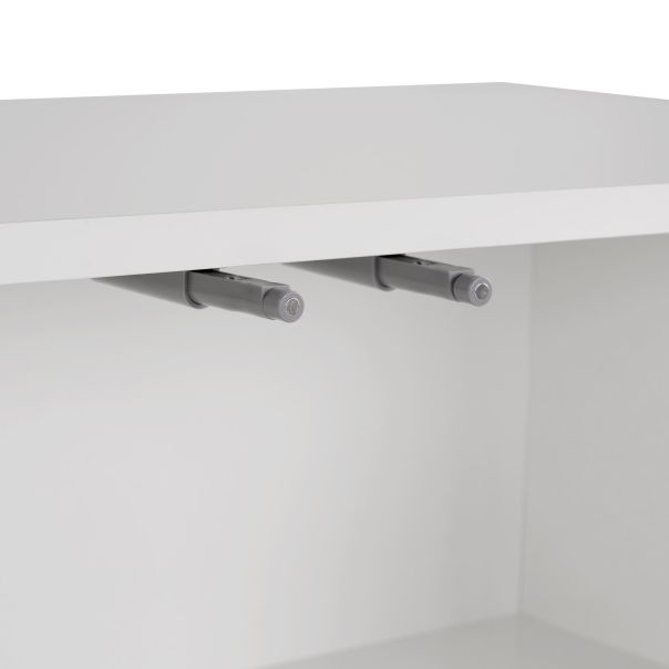 NORDURE Komoda Arlen, bela - EP3057557