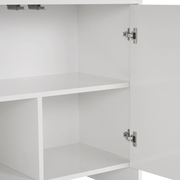 NORDURE Komoda Arlen, bela - EP3057557