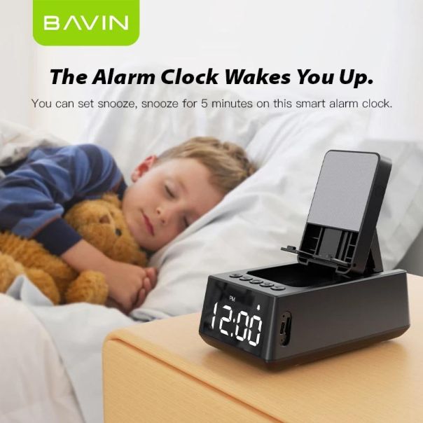 BAVIN bluetooth zvučnik BM-07 stalak, crna - 90504-1