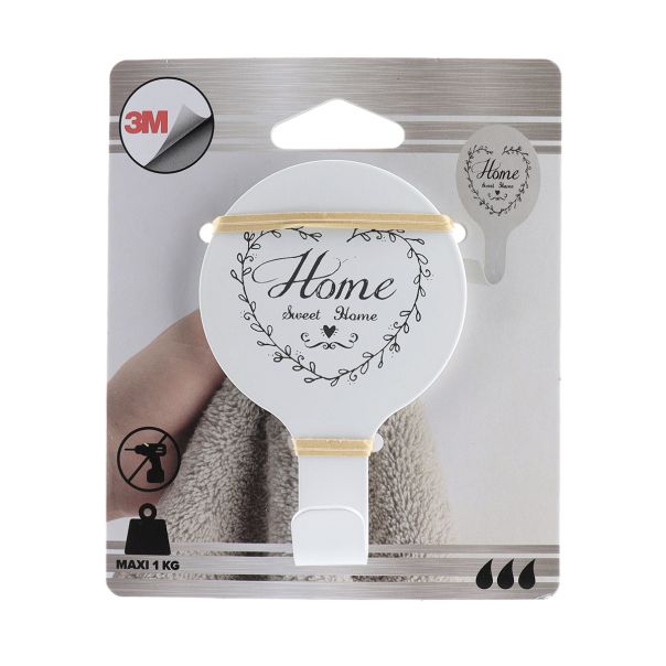 TENDANCE Metalna kukica 3M 6.3x3x9.5cm Home - 9060733