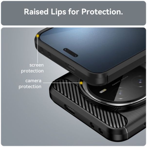 Maska za Honor Magic 7 Pro crna Defender Safeguard - 224997