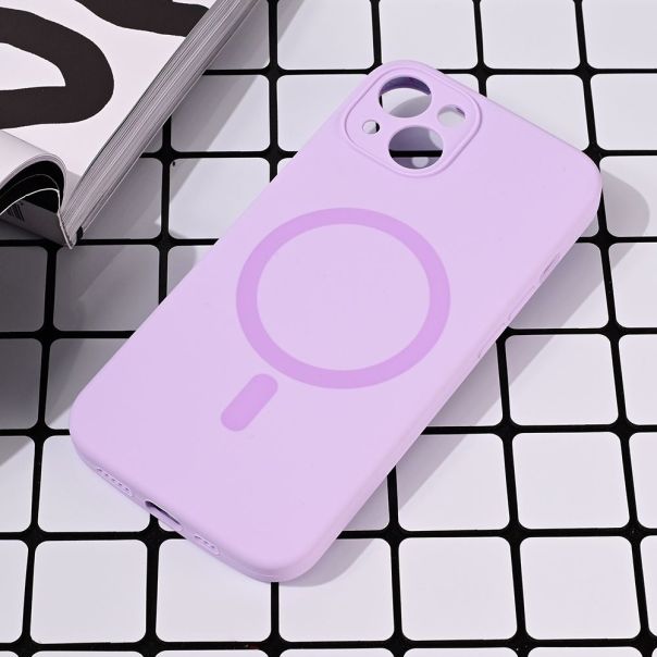 Maska za iPhone 13 6.1 lila Magsafe Pure color - 216597