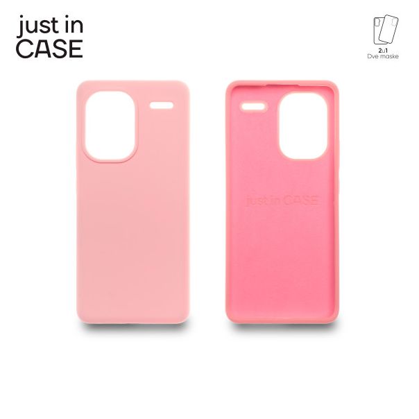 JUST IN CASE Maska 2u1 Extra case MIX PLUS za Redmi Note 13 Pro+ 5G, roza - MIXPL326PK