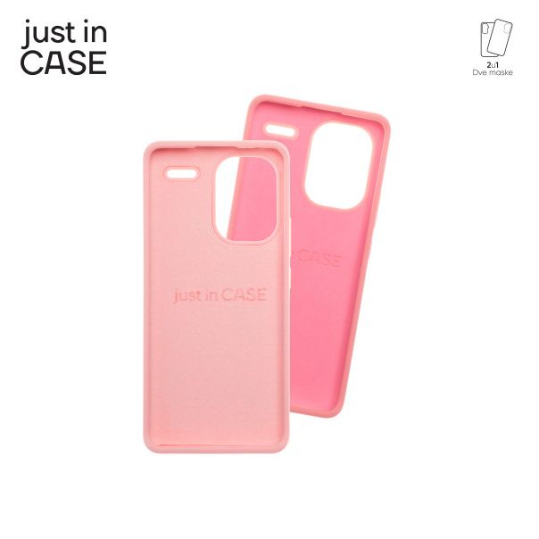 JUST IN CASE Maska 2u1 Extra case MIX PLUS za Redmi Note 13 Pro+ 5G, roza - MIXPL326PK