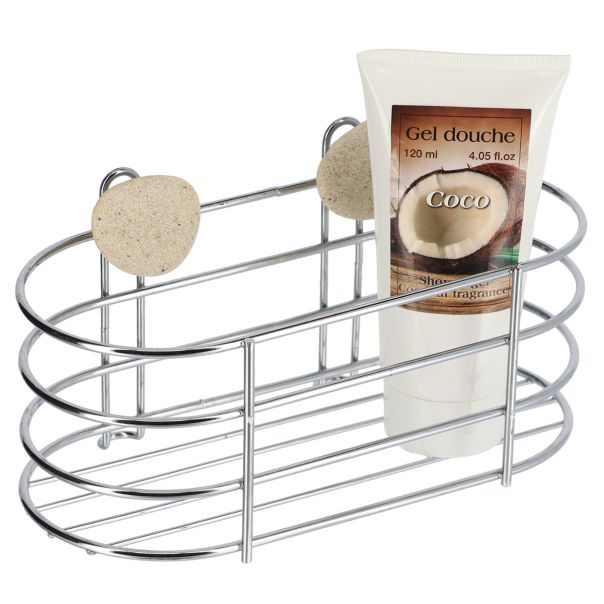 TENDANCE Vakuumska polica 20.5x10.5x12.5cm, metal/hrom - 912299