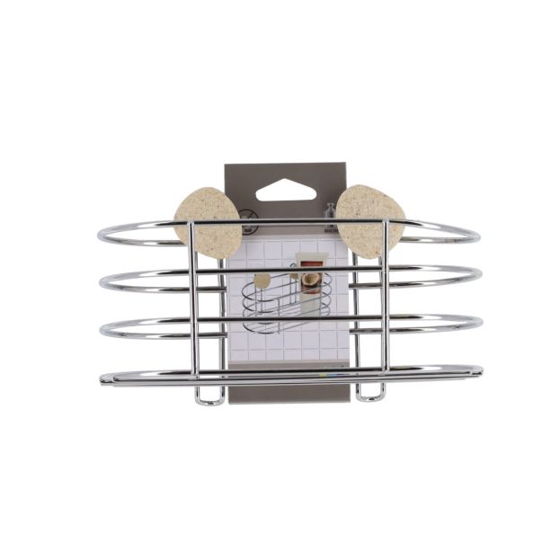 TENDANCE Vakuumska polica 20.5x10.5x12.5cm, metal/hrom - 912299