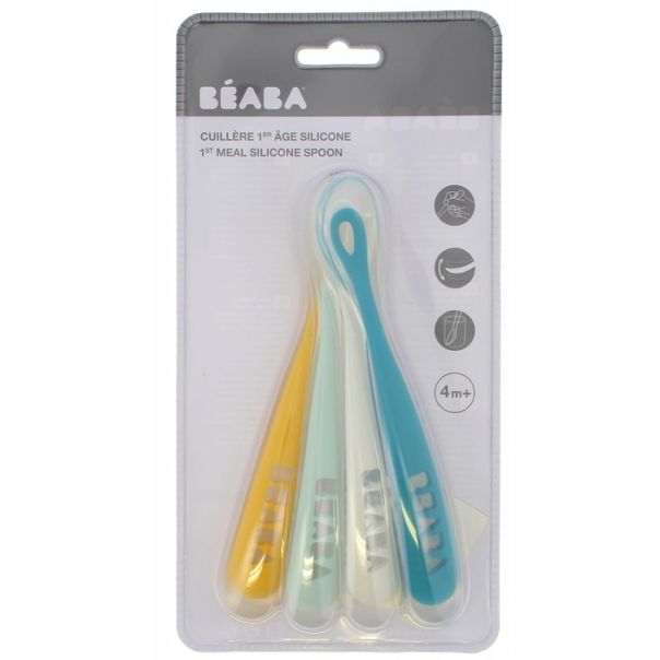 BEABA Set silikonskih kašika za bebe - 913413