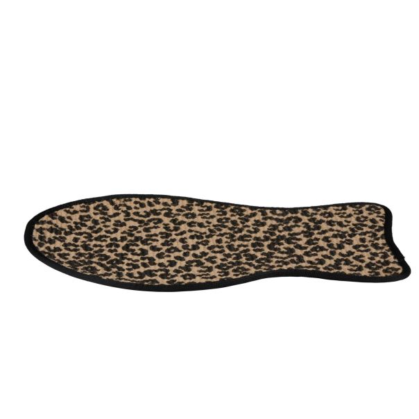 PET TOYS Grebalica za mačke – prostirka Leopard 50 × 30 cm - EP3174608