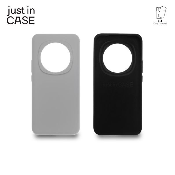JUST IN CASE 2u1 Extra case MIX PLUS paket maski za Honor Magic 6 Pro, crna - MIXPL447BK