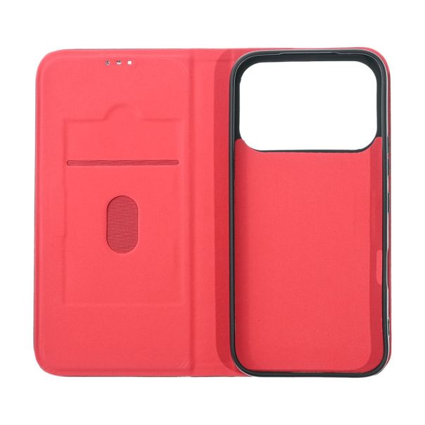 TERACELL Maska za Honor 600/600 Pro crvena Elegant Flip - EP3133686