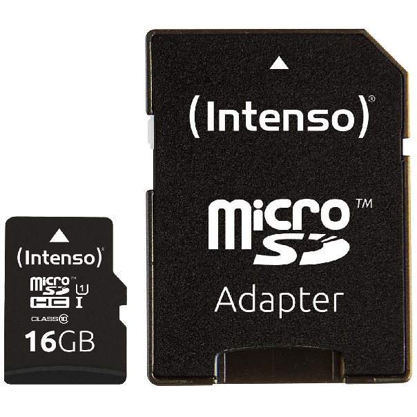 (Intenso) Micro SDHC/SDXC kartica 16GB Class 10, UHS-I +adapter - EP2952457