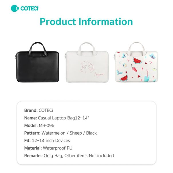 Torba za laptop Coteci MB-096 15-16 inch watermelon - EP3181849