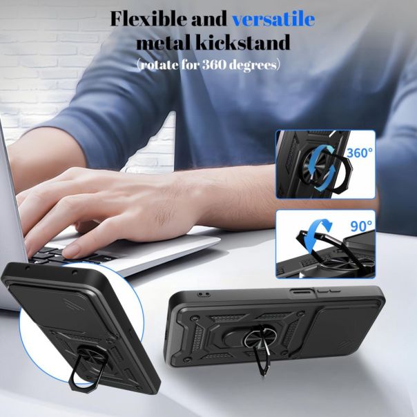 Maska za Honor X7d 4G/400 Smart 5G tamno plava Hard Shield - 224612