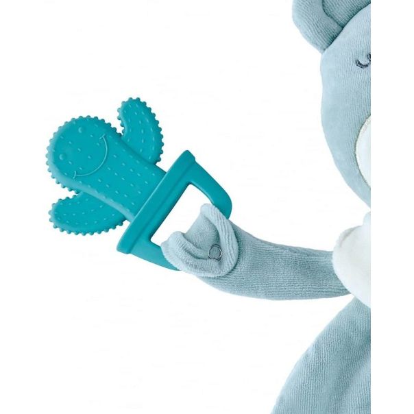 BABYJEM Plišana igračka Sweet Bear sa glodalicom - green - 92-36807