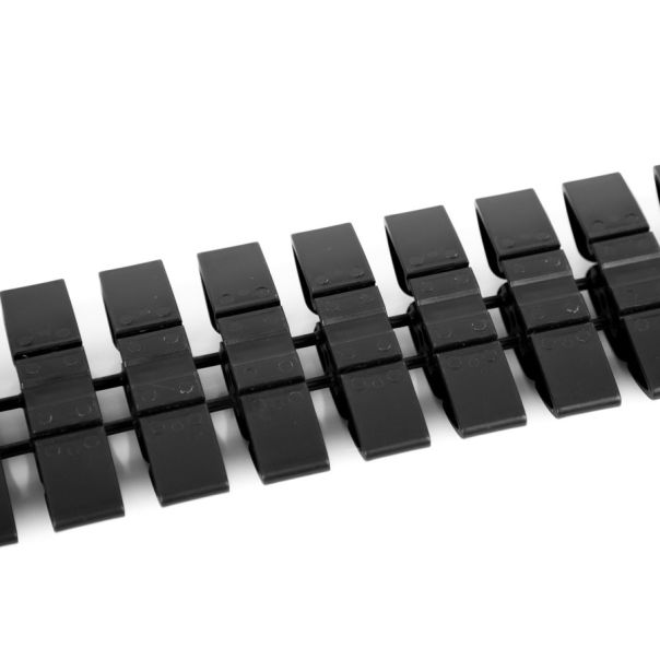 BACHMANN leksi kanalica-zmija dim. 24x90x1000mm, dvokomorna, crna - 930.032