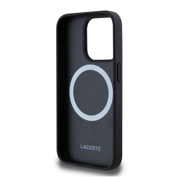 LICENSED LACOSTE LACOSTE MAGSAFE maska za iPhone 15 Pro Max SINOPLE, zelena - LCHMP15XPVCE