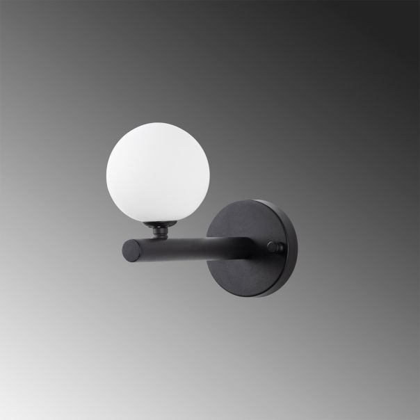 OPVIQ Zidna lampa Domino 11033, crna/bela - EP3007075