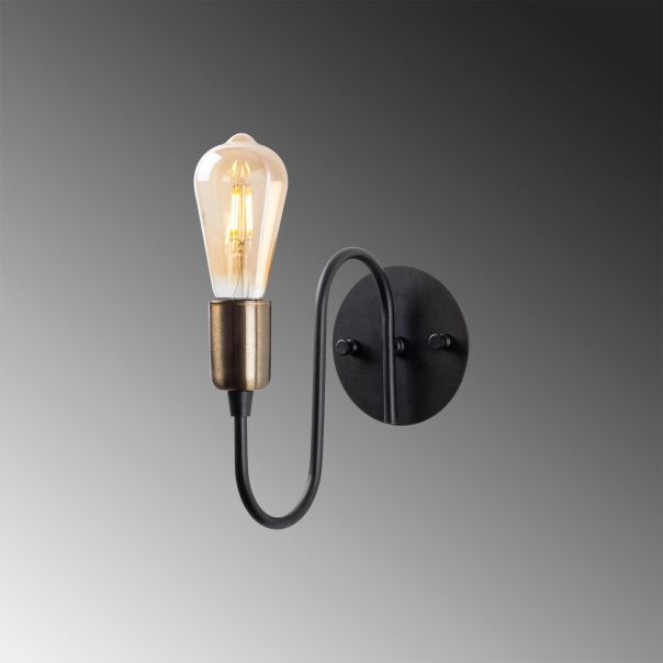 OPVIQ Zidna lampa Firat 11520, crna - EP3007150