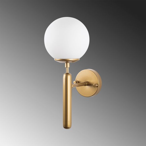OPVIQ Zidna lampa King 11458, bela/zlatna - EP3007192
