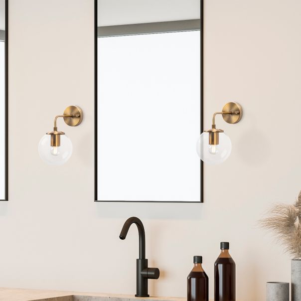 OPVIQ Zidna lampa Viran 10890, zlatna - EP3007240