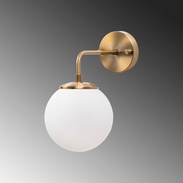OPVIQ Zidna lampa Viran 10895, zlatna/bela - EP3007249
