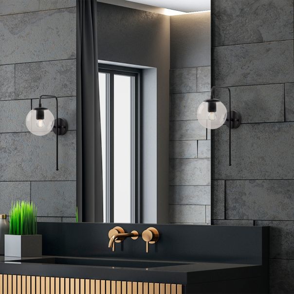 OPVIQ Zidna lampa Viran 10910, crna - EP3007264