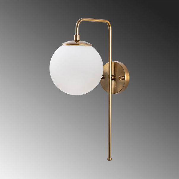 OPVIQ Zidna lampa Viran 10925, zlatna/bela - EP3007282