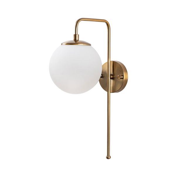 OPVIQ Zidna lampa Viran 10925, zlatna/bela - EP3007282