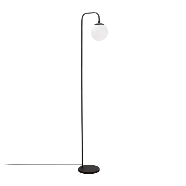 OPVIQ Podna lampa Viran 10965, crna/bela - EP3007315