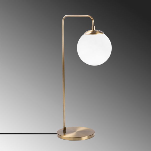 OPVIQ Stona lampa Viran 10975, bela/zlatna - EP3007324