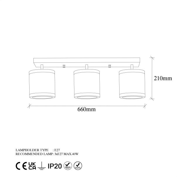 OPVIQ Luster Way 11635, zlatna/bela - EP3007402