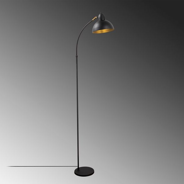 OPVIQ Podna lampa Varzan 10855, crna - EP3007552