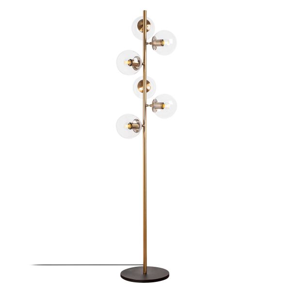 OPVIQ Podna lampa Fazli 10505, zlatna - EP3007558
